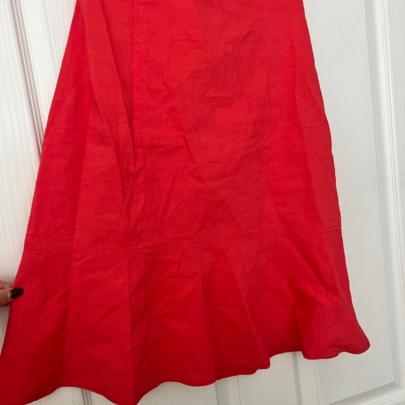 Theory Strapless Pink Dress - Picture 4 of 6